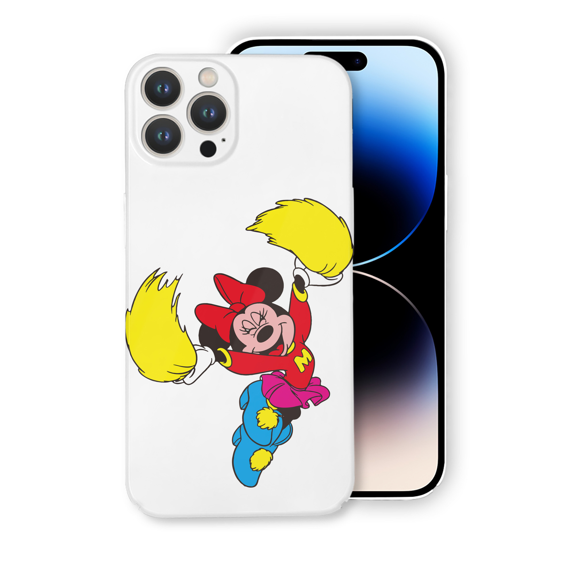 （画像用） ミッキーマウス Mickey Mouse 【iPhone 14シリーズ対応】ハードケース
